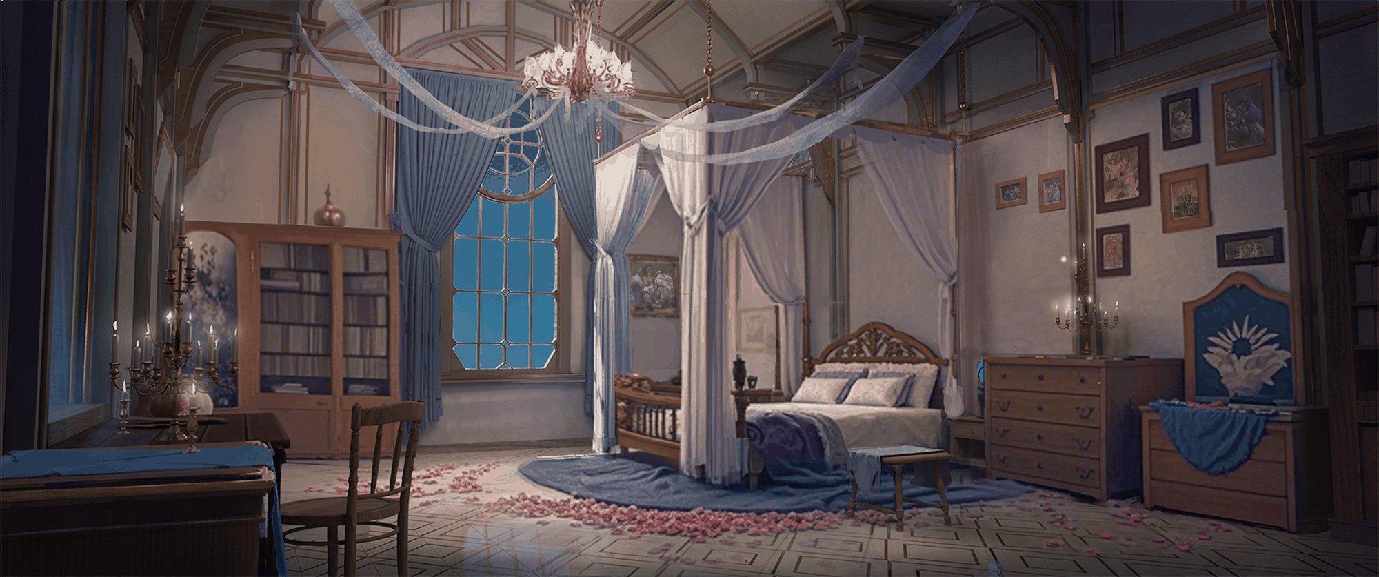 御龙关_龙采卧室夜